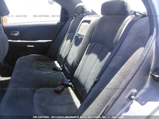 KMHWF35H85A157989 - 2005 HYUNDAI SONATA GLS/LX GRAY photo 8