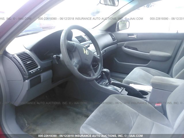 1HGCM56367A071922 - 2007 HONDA ACCORD SE RED photo 5