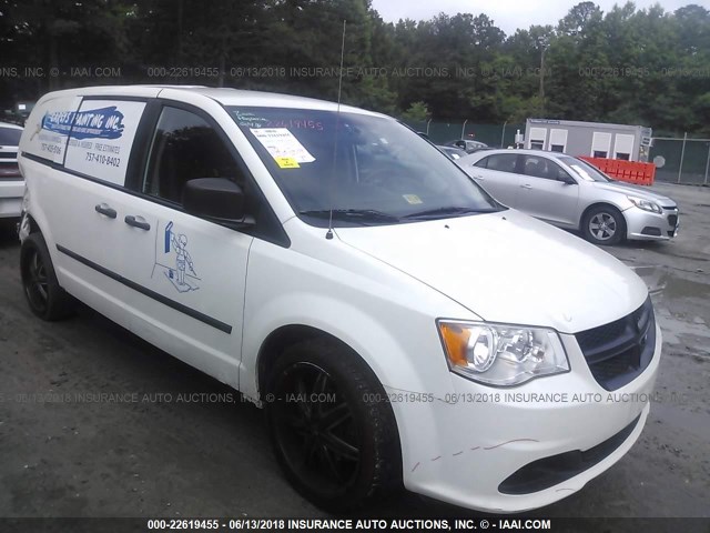 2C4JRGAG3DR580029 - 2013 RAM TRADESMAN WHITE photo 1