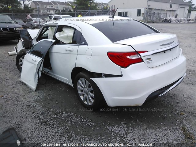 1C3CCBBG0DN532341 - 2013 CHRYSLER 200 TOURING WHITE photo 3