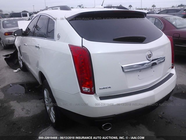 3GYFNAE37FS640769 - 2015 CADILLAC SRX WHITE photo 3