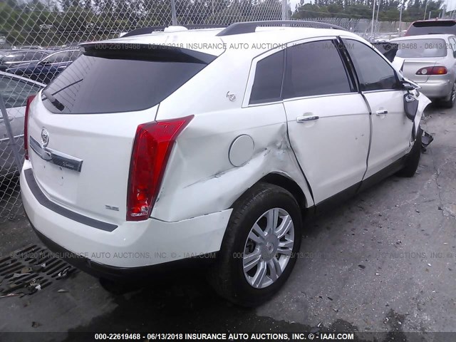 3GYFNAE37FS640769 - 2015 CADILLAC SRX WHITE photo 4