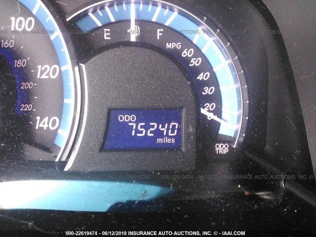 4T1BD1FK8CU042033 - 2012 TOYOTA CAMRY HYBRID/LE/XLE 黑色 照片 7