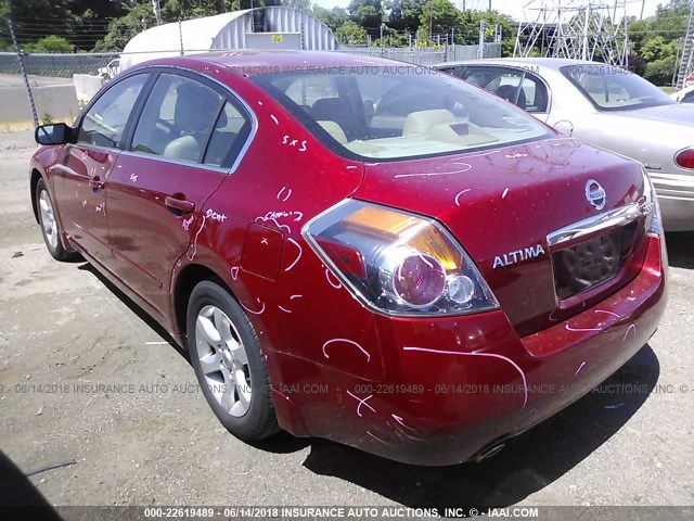 1N4AL21E37N475064 - 2007 NISSAN ALTIMA 2.5/2.5S RED photo 3