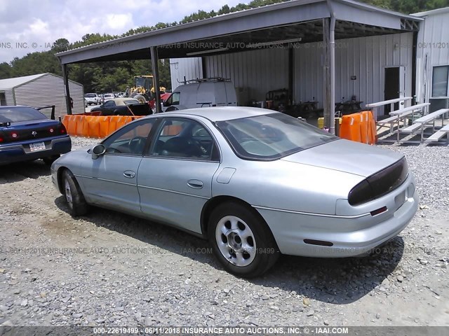 1G3GR62C5T4100770 - 1996 OLDSMOBILE AURORA BLUE photo 3