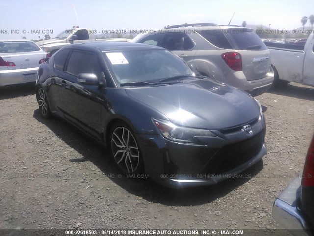 JTKJF5C79E3084794 - 2014 TOYOTA SCION TC 灰色 照片 1