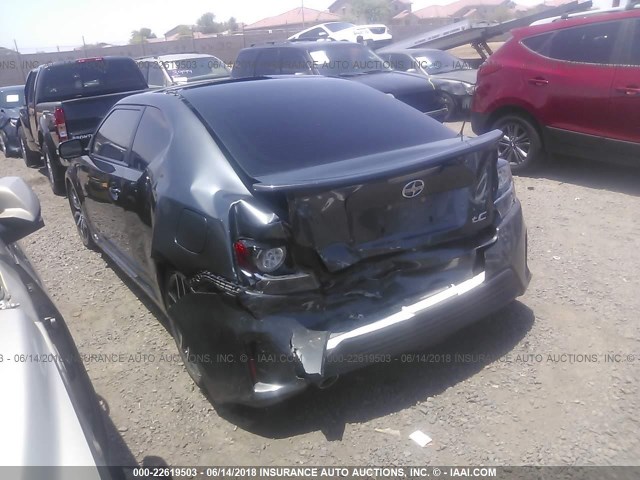 JTKJF5C79E3084794 - 2014 TOYOTA SCION TC 灰色 照片 3