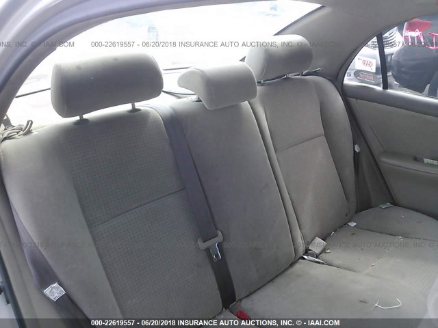 2T1BR32E27C801859 - 2007 TOYOTA COROLLA CE/LE/S BEIGE photo 8