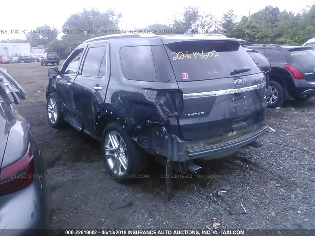 1FM5K8F87GGB48946 - 2016 FORD EXPLORER LIMITED მწვანე ფოტო 6