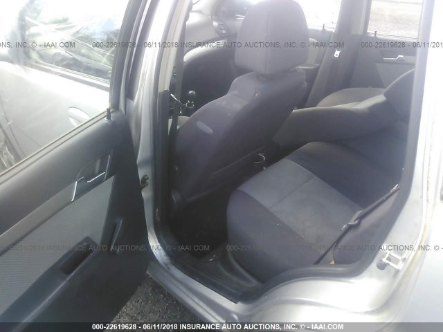 KL1TD66E09B378609 - 2009 CHEVROLET AVEO LS/LT 银色 照片 8