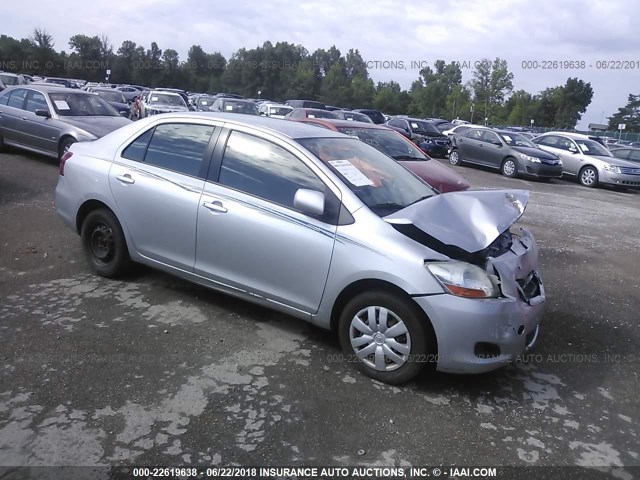 JTDBT923181277225 - 2008 TOYOTA YARIS SILVER photo 1