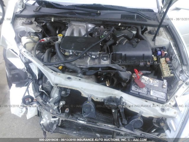 4T1BF32K22U531053 - 2002 TOYOTA CAMRY LE/XLE/SE ნაცრისფერი ფოტო 10