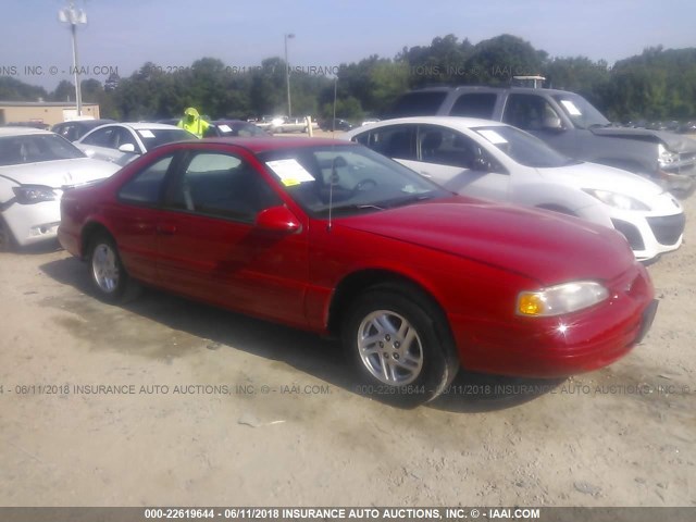 1FALP62W7TH112609 - 1996 FORD THUNDERBIRD LX RED photo 1