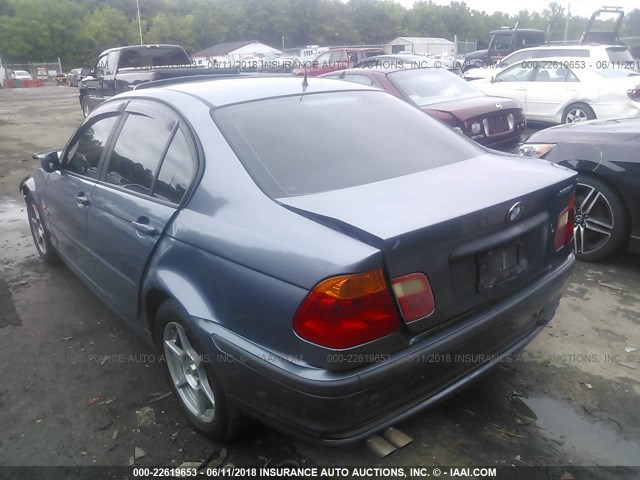 WBAAM3348YFP73765 - 2000 BMW 323 I BLUE photo 3