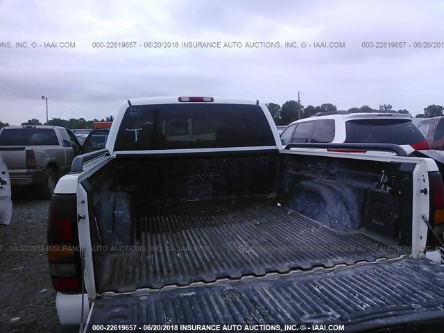 1GTEK19B06Z217773 - 2006 GMC NEW SIERRA K1500 WHITE photo 8