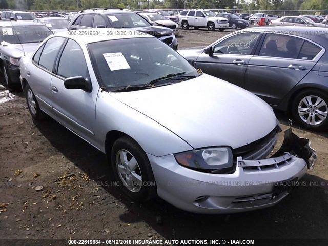 1G1JF52FX47117348 - 2004 CHEVROLET CAVALIER LS SILVER photo 1