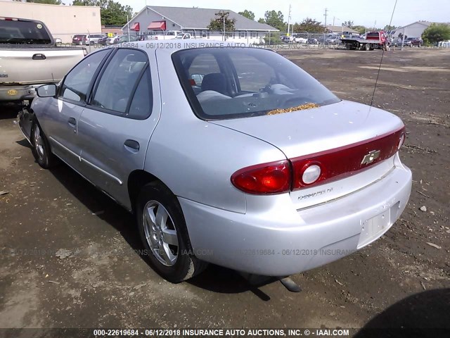 1G1JF52FX47117348 - 2004 CHEVROLET CAVALIER LS SILVER photo 3