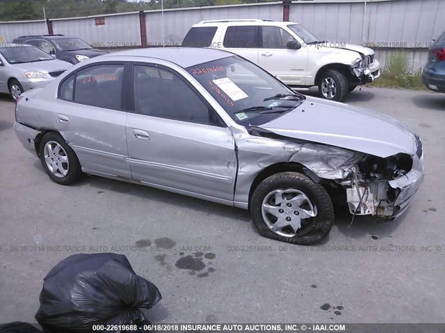 KMHDN46D16U373680 - 2006 HYUNDAI ELANTRA GLS/GT/LIMITED GRAY photo 6