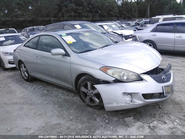 4T1CA30PX4U008478 - 2004 TOYOTA CAMRY SOLARA SE/SLE ვერცხლისფერი ფოტო 1