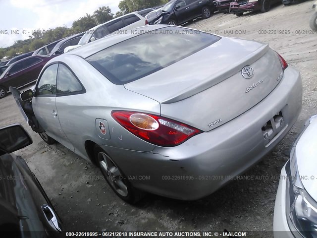 4T1CA30PX4U008478 - 2004 TOYOTA CAMRY SOLARA SE/SLE ვერცხლისფერი ფოტო 3