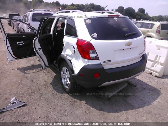 3GNAL2EK8FS524569 - 2015 CHEVROLET CAPTIVA LS 白色 照片 3