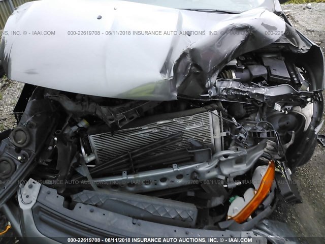 1FMCU0F77EUB77131 - 2014 FORD ESCAPE S GRAY photo 6