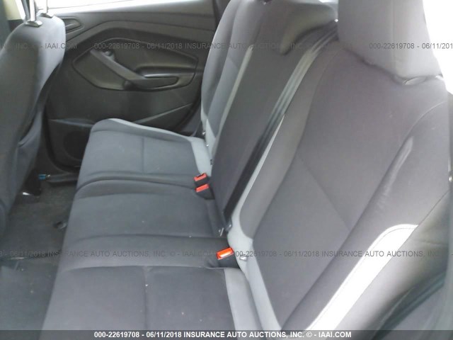 1FMCU0F77EUB77131 - 2014 FORD ESCAPE S GRAY photo 8