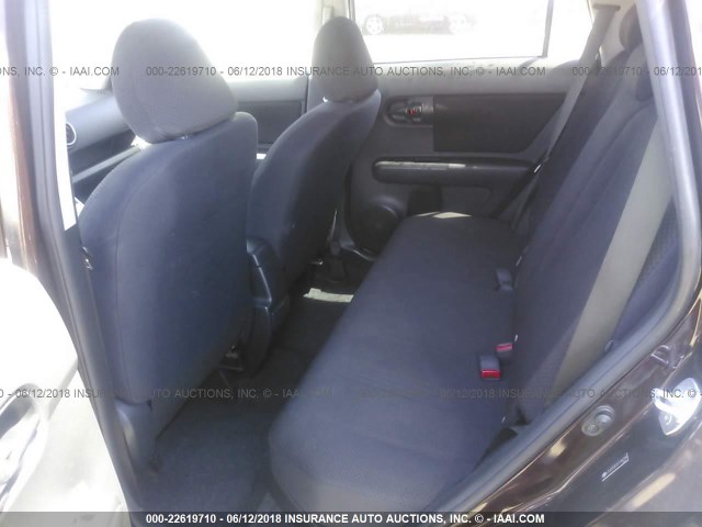 JTLKE50E491084788 - 2009 TOYOTA SCION XB Күлгін фото 8