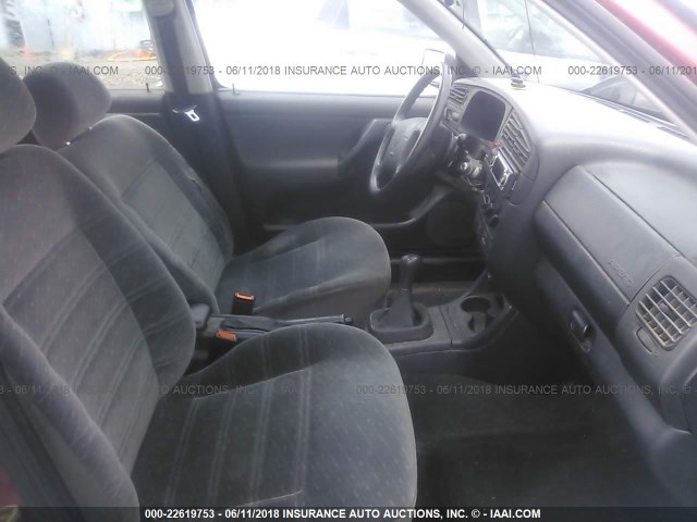 3VWFA81H3VM009075 - 1997 VOLKSWAGEN GOLF GL RED photo 5