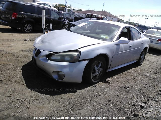 2G2WP522341224802 - 2004 PONTIAC GRAND PRIX GT SILVER photo 2