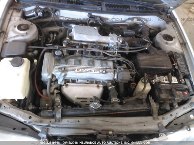 1NXAE09B5RZ115852 - 1994 TOYOTA COROLLA LE/DX SILVER photo 10