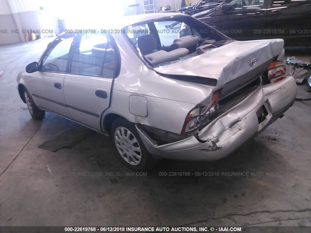 1NXAE09B5RZ115852 - 1994 TOYOTA COROLLA LE/DX ვერცხლისფერი ფოტო 3