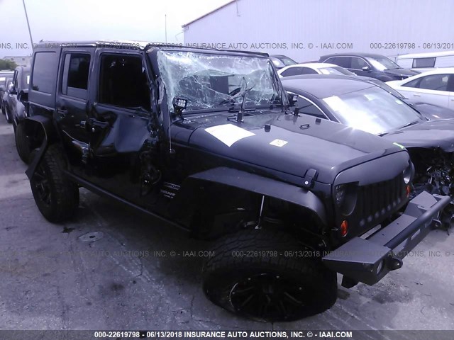 1J4BA3H10BL570242 - 2011 JEEP WRANGLER UNLIMITE SPORT BLACK photo 6