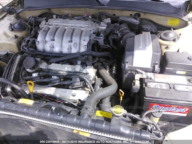 KMHFU45E22A217553 - 2002 HYUNDAI XG 350 金色 照片 10