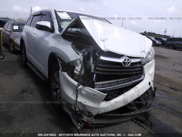 5TDZKRFH8FS045681 - 2015 TOYOTA HIGHLANDER LE/LE PLUS 白色 照片 1
