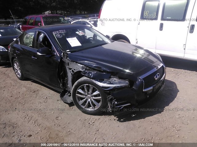 JN1BV7AR7EM705400 - 2014 INFINITI Q50 PREMIUM/SPORT BLACK photo 1