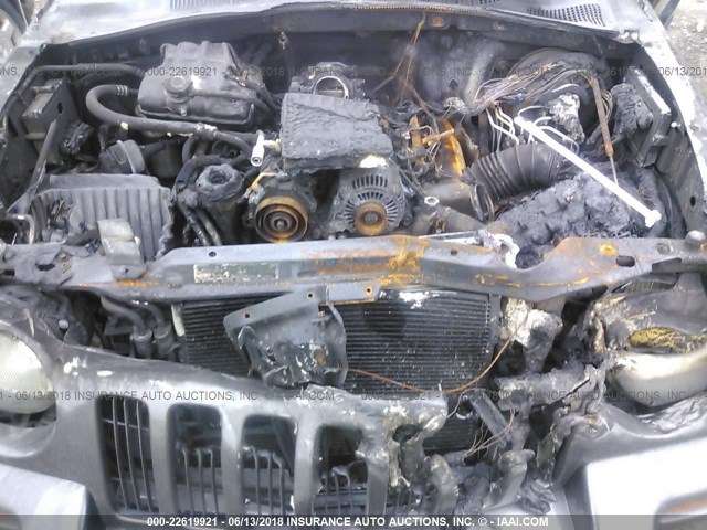 1J4GL48K53W699303 - 2003 JEEP LIBERTY SPORT/FREEDOM შავი ფოტო 10