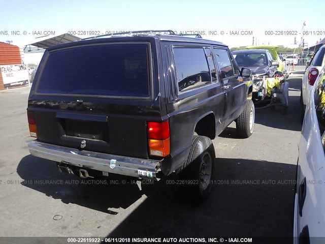 1J4FJ57L2KL584661 - 1989 JEEP CHEROKEE LAREDO BROWN photo 4