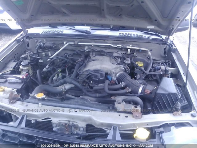 5N1ED28Y83C636258 - 2003 NISSAN XTERRA XE/SE TAN photo 10