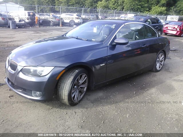 WBAWL135X7PX14490 - 2007 BMW 328 I GRAY photo 2