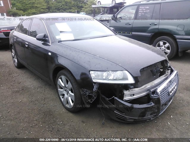 WAUDH74F66N106754 - 2006 AUDI A6 3.2 QUATTRO BLACK photo 1