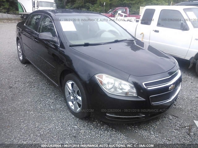 1G1ZC5EB2AF268495 - 2010 CHEVROLET MALIBU 1LT BLACK photo 1