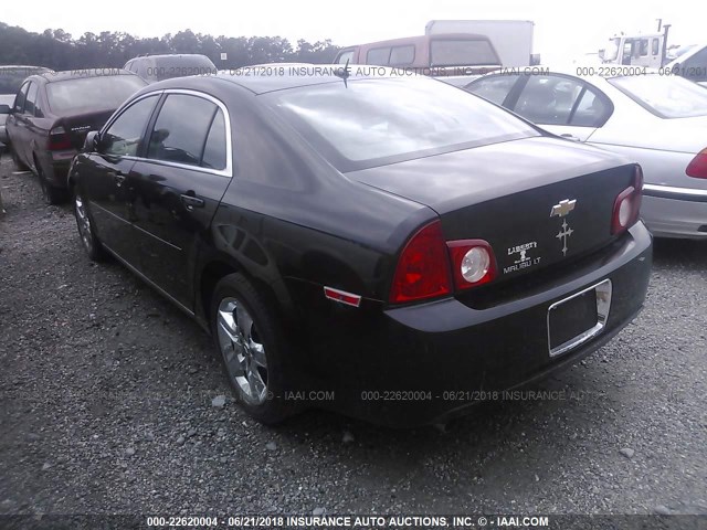 1G1ZC5EB2AF268495 - 2010 CHEVROLET MALIBU 1LT BLACK photo 3