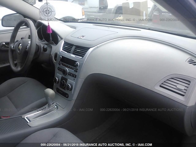 1G1ZC5EB2AF268495 - 2010 CHEVROLET MALIBU 1LT BLACK photo 5