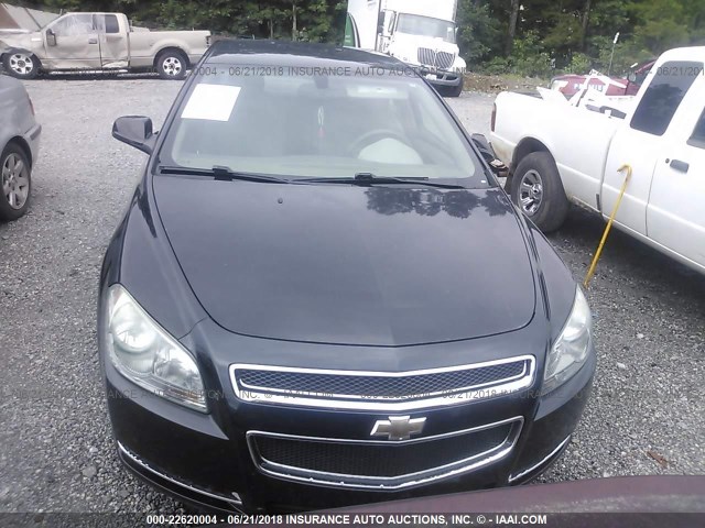 1G1ZC5EB2AF268495 - 2010 CHEVROLET MALIBU 1LT BLACK photo 6