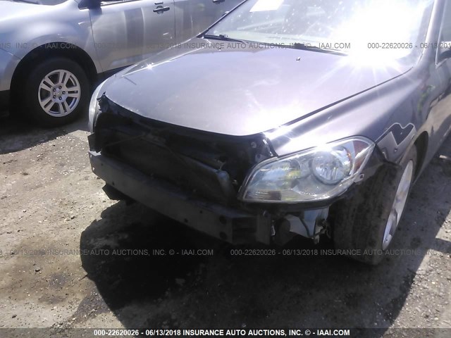 1G1ZA5EU5BF350472 - 2011 CHEVROLET MALIBU LS GRAY photo 6
