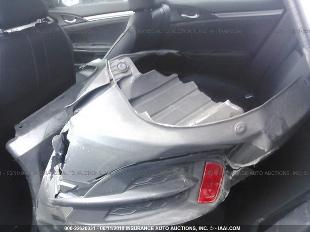 19XFC1F76HE000356 - 2017 HONDA CIVIC EXL SILVER photo 8