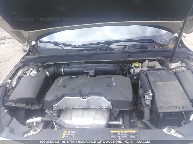 1G11H5SL5EF252034 - 2014 CHEVROLET MALIBU LTZ 米色 照片 10