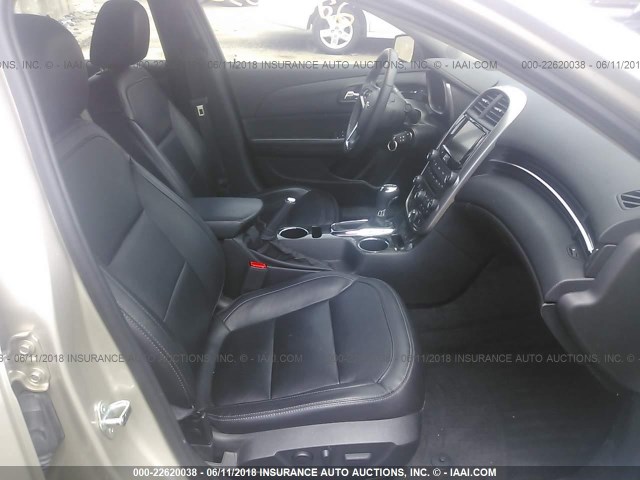 1G11H5SL5EF252034 - 2014 CHEVROLET MALIBU LTZ 米色 照片 5