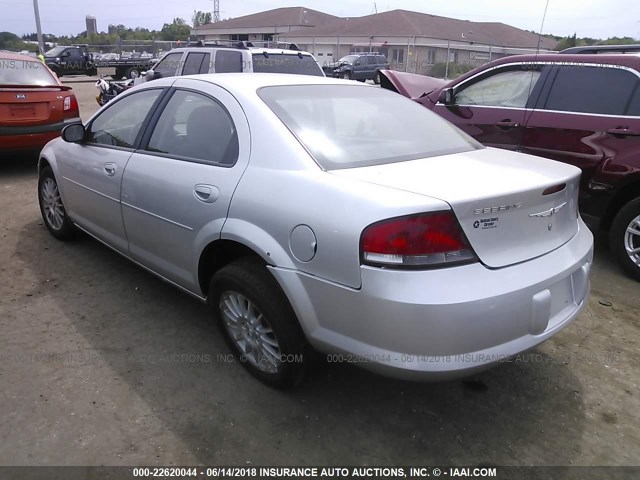 1C3EL46X05N608849 - 2005 CHRYSLER SEBRING SILVER photo 3